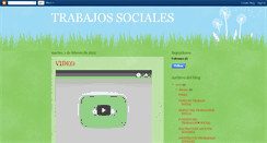 Desktop Screenshot of diferenteslaboresdeltrabajadorsocial.blogspot.com