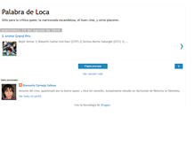Tablet Screenshot of palabradeloca.blogspot.com