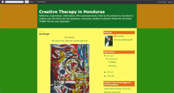 Desktop Screenshot of creativetherapyinhonduras.blogspot.com