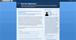 Desktop Screenshot of endthenightmare.blogspot.com