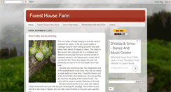 Desktop Screenshot of foresthousefarm.blogspot.com