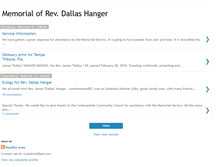 Tablet Screenshot of memorialdallashanger.blogspot.com
