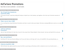 Tablet Screenshot of mcfarlanepromotionsblog.blogspot.com