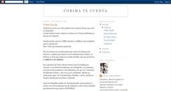 Desktop Screenshot of corimatecuenta.blogspot.com