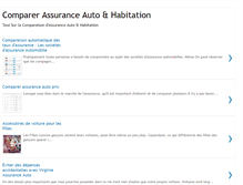 Tablet Screenshot of comparerassuranceautohabitation.blogspot.com