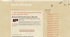 Desktop Screenshot of hardershopsale.blogspot.com