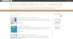 Desktop Screenshot of modusconsulting.blogspot.com