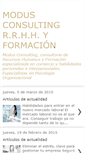 Mobile Screenshot of modusconsulting.blogspot.com