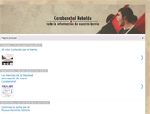 Tablet Screenshot of carabanchelrebelde.blogspot.com