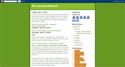 Desktop Screenshot of nclearningnetwork.blogspot.com