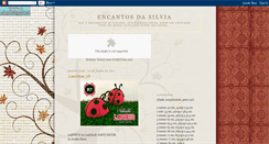 Desktop Screenshot of encantosdasilvia.blogspot.com