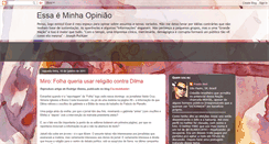 Desktop Screenshot of essaminhaopiniao.blogspot.com