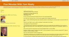 Desktop Screenshot of 5minuteswithtommooty.blogspot.com