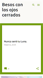 Mobile Screenshot of besosconlosojoscerrados.blogspot.com