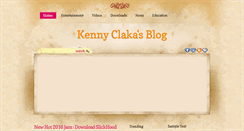 Desktop Screenshot of kennyclaka.blogspot.com