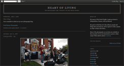 Desktop Screenshot of heartofliving.blogspot.com