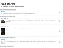 Tablet Screenshot of heartofliving.blogspot.com