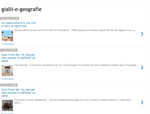 Tablet Screenshot of gialli-e-geografie.blogspot.com