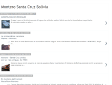 Tablet Screenshot of montero-santacruz-bolivia.blogspot.com