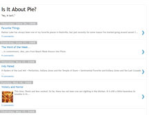 Tablet Screenshot of isitaboutpie.blogspot.com