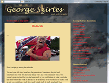 Tablet Screenshot of georgeszirtes.blogspot.com