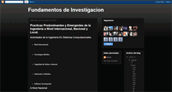 Desktop Screenshot of efrain-fundamentosdeinvestigacion.blogspot.com