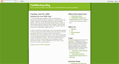Desktop Screenshot of fieldworking.blogspot.com