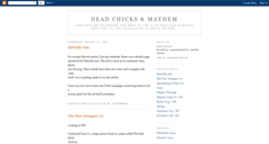Desktop Screenshot of deadchicks.blogspot.com