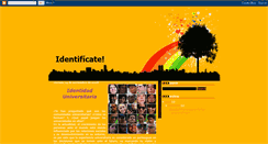 Desktop Screenshot of identificateuniversitario.blogspot.com