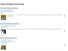 Tablet Screenshot of harekrishnafestivals.blogspot.com