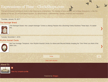 Tablet Screenshot of clockshoppes.blogspot.com