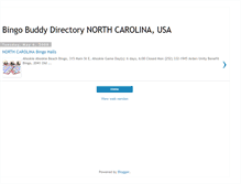 Tablet Screenshot of bingodirectorynorthcarolina.blogspot.com