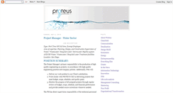 Desktop Screenshot of consultproteus.blogspot.com