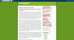 Desktop Screenshot of lapanaderia.blogspot.com