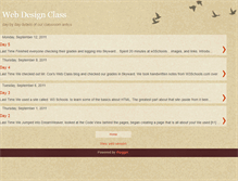 Tablet Screenshot of bcoxwebclass.blogspot.com