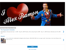 Tablet Screenshot of iluvalexramon.blogspot.com