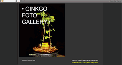 Desktop Screenshot of foto-ginkgo.blogspot.com