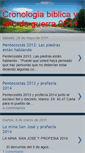 Mobile Screenshot of cronologiayprofecia2014.blogspot.com