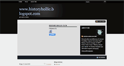 Desktop Screenshot of historyhollic.blogspot.com