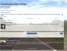 Tablet Screenshot of expedicoessobrerodas.blogspot.com