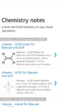 Mobile Screenshot of chemistryrevisionotes.blogspot.com