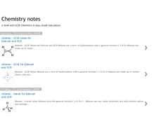 Tablet Screenshot of chemistryrevisionotes.blogspot.com