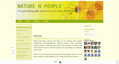 Desktop Screenshot of naturenpeople.blogspot.com