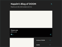Tablet Screenshot of lordnapalm.blogspot.com