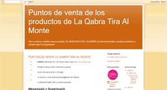 Desktop Screenshot of laqabratiralmonteferias.blogspot.com