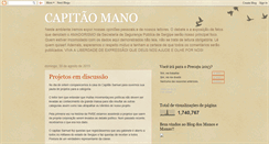 Desktop Screenshot of capitaomano.blogspot.com