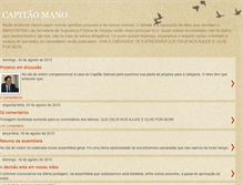 Tablet Screenshot of capitaomano.blogspot.com