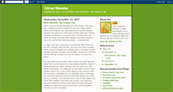 Desktop Screenshot of citrus-blender.blogspot.com