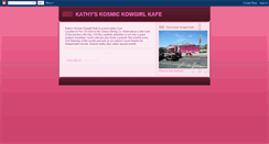 Desktop Screenshot of kathyskosmickowgirlkafe.blogspot.com