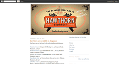 Desktop Screenshot of hawthornbrewing.blogspot.com
